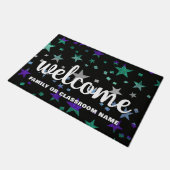 Paillasson Hommes gais Fierté Drapeau Parties scintillant Éto (Incliné)