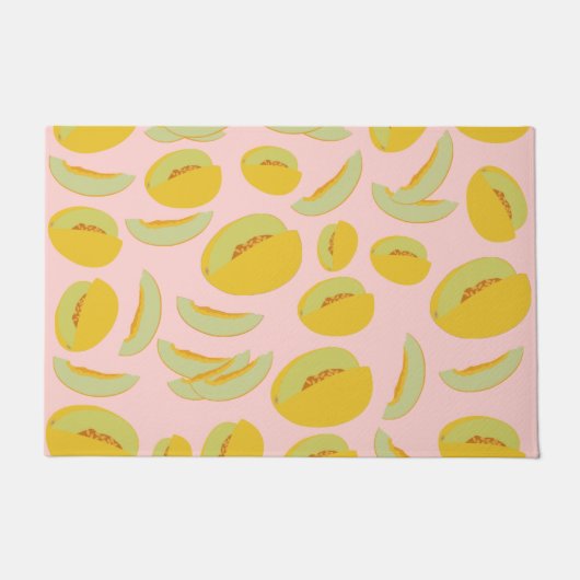 Paillasson Honeydew Melons Motif de fruits (Devant)