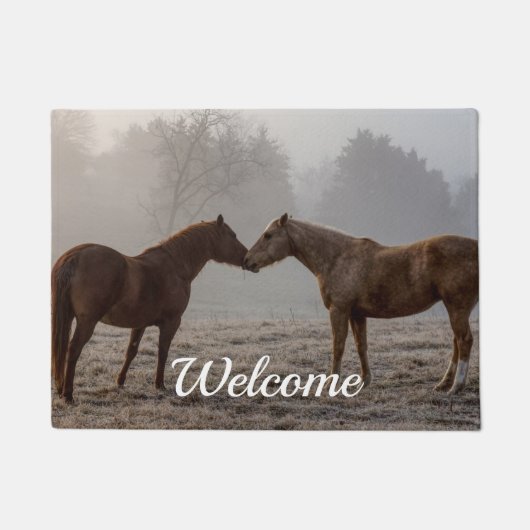 Paillasson Horse Love Welcome Doormat (Devant)