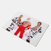 Paillasson Hot Guys Muscular Men Père Noël Outfit Funny Chris (Incliné)