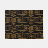 Paillasson HOUSE of the Dragon | Targaryen Stripe Pattern (Devant)