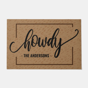 Paillasson Howdy - Funny Personnaliser l'accueil