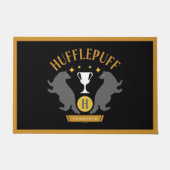 Paillasson HUFFLEPUFF™ Badger and Cup House Pride Graphisme (Devant)