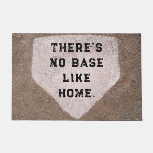 Paillasson Humour de baseball (Devant)