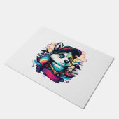 Paillasson Husky Dog Pirate (Incliné)