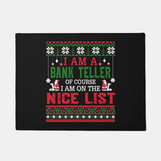 Paillasson I Am A Bank Teller I (Devant)