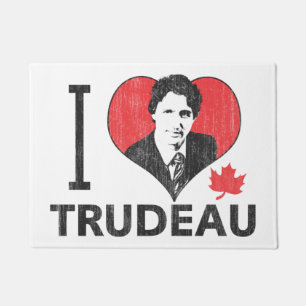 Paillasson I coeur Trudeau