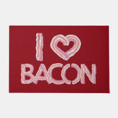 Paillasson I Love Bacon (Devant)