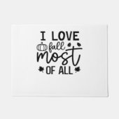 Paillasson I Love Fall Most All Classic T-Shirt (Devant)