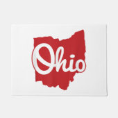 Paillasson I love My Ohio Home Script Ohio (Devant)