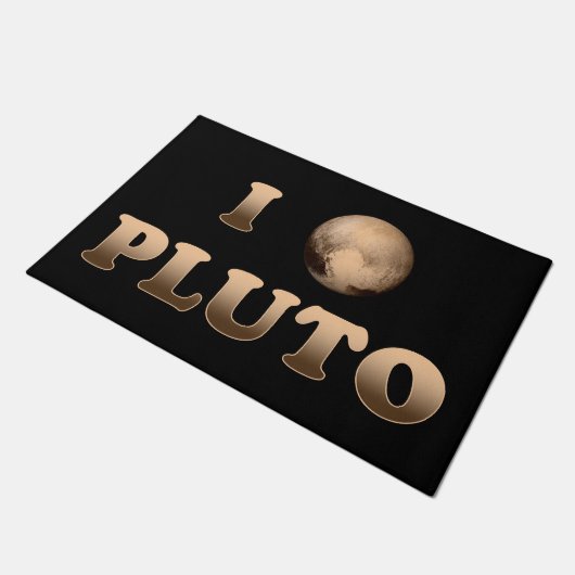 Paillasson I Love pluton (Incliné)