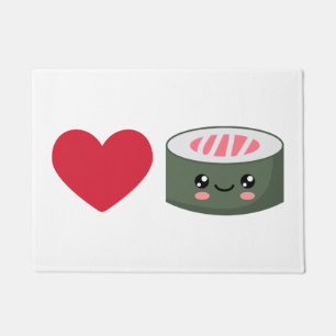 Paillasson I love Sushi
