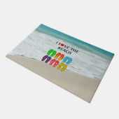 Paillasson I Love the Beach (Incliné)