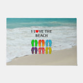 Paillasson I Love the Beach (Devant)