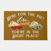 Paillasson Ici Pour Le Thanksgiving De Pie (Devant)