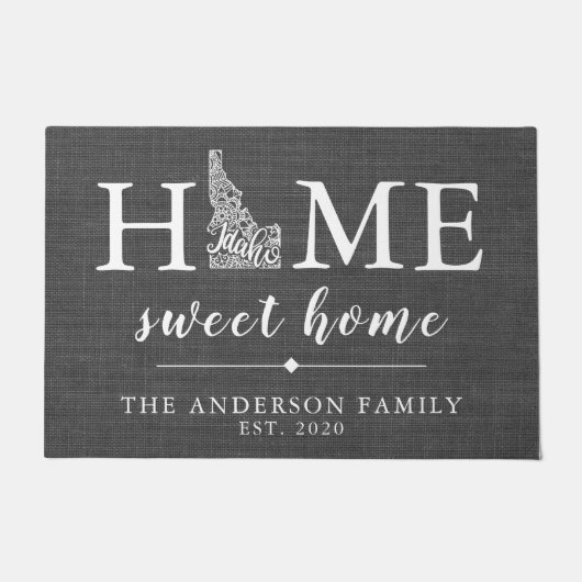 Paillasson IDAHO État personnalisé (Devant)