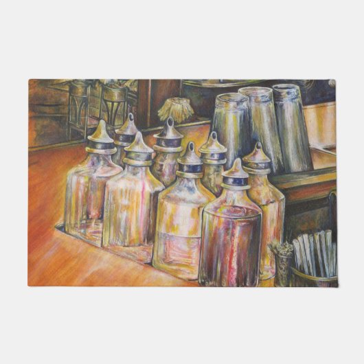 Paillasson Idéography of Golden Light (Devant)