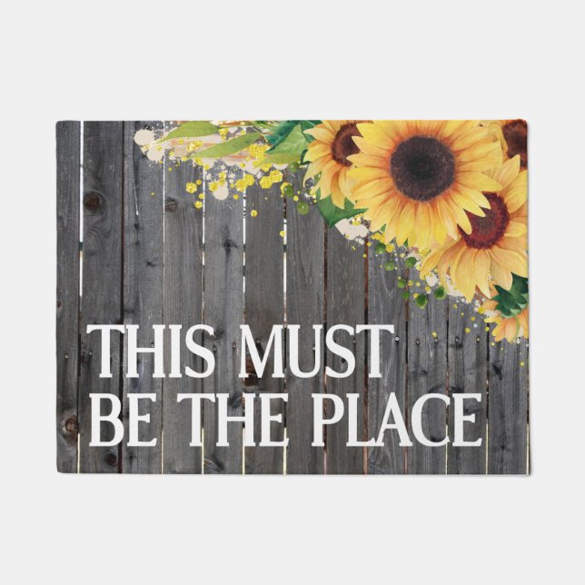 Paillasson Il Doit S'Agir De La Porte De Place (Devant)