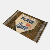 Paillasson Il N'Y A Pas D'Endroit Comme Le Mat À Domicile, Le (Incliné)