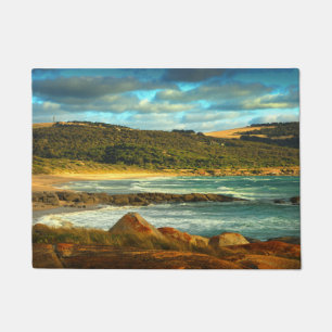 Paillasson Île de Flinders de la plage   d'Emita, Tasmanie