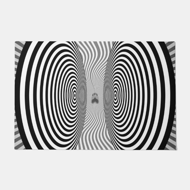 Paillasson Illusion d'optique - Vol ennuyeux (Devant)