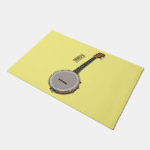 Paillasson Illustration de Banjo (Incliné)