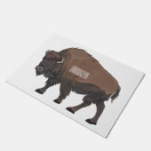 Paillasson Illustration de bison (Incliné)