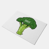 Paillasson Illustration de Broccoli (Incliné)