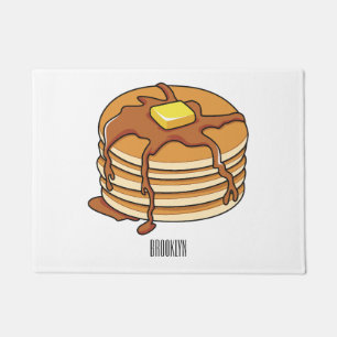 Paillasson Illustration de dessin animé de Pancake