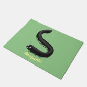 Paillasson Illustration de dessin mignon millipede (Incliné)