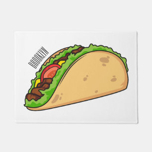 Paillasson Illustration de dessin sur Taco
