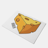 Paillasson Illustration de fromage (Incliné)