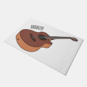 Paillasson Illustration de guitare acoustique (Incliné)