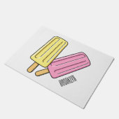 Paillasson Illustration de Ice pop (Incliné)