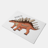 Paillasson Illustration de Kentrosaurus (Incliné)
