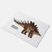 Paillasson Illustration de Kentrosaurus (Incliné)