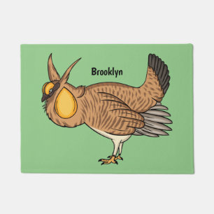 Paillasson Illustration de la bande dessinée de poulet de pra