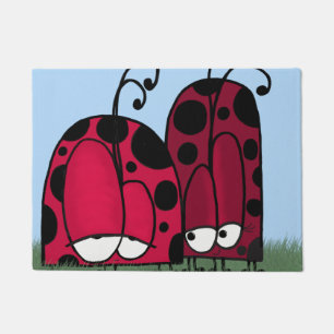 Paillasson Illustration de Ladybug d'amour non demandé