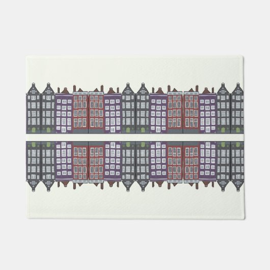 Paillasson Illustration de l'architecture d'art urbain d'Amst (Devant)