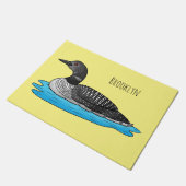 Paillasson Illustration de Loon bird (Incliné)