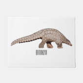 Paillasson Illustration de Pangolin (Devant)