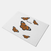 Paillasson Illustration de papillon monarque (Incliné)