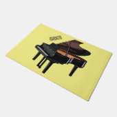 Paillasson Illustration de piano (Incliné)