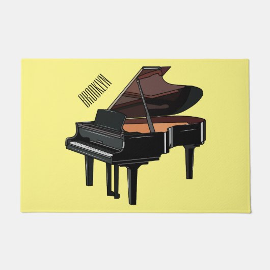 Paillasson Illustration de piano (Devant)