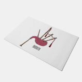 Paillasson Illustration de pipes (Incliné)