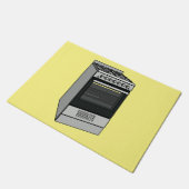 Paillasson Illustration de poêle électrique (Incliné)