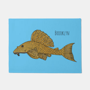 Paillasson Illustration de poisson Pleco