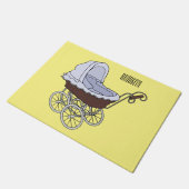 Paillasson Illustration de poussette (Incliné)