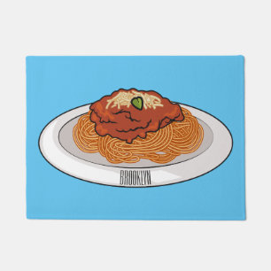 Paillasson Illustration de Spaghetti