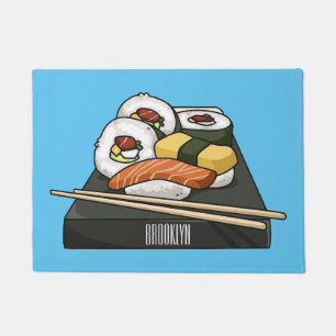 Paillasson Illustration de sushi